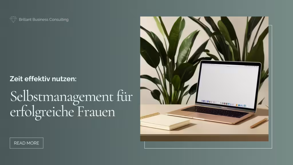 Online-Business-Blog Cover zum Thema Selbstmanagement für Frauen