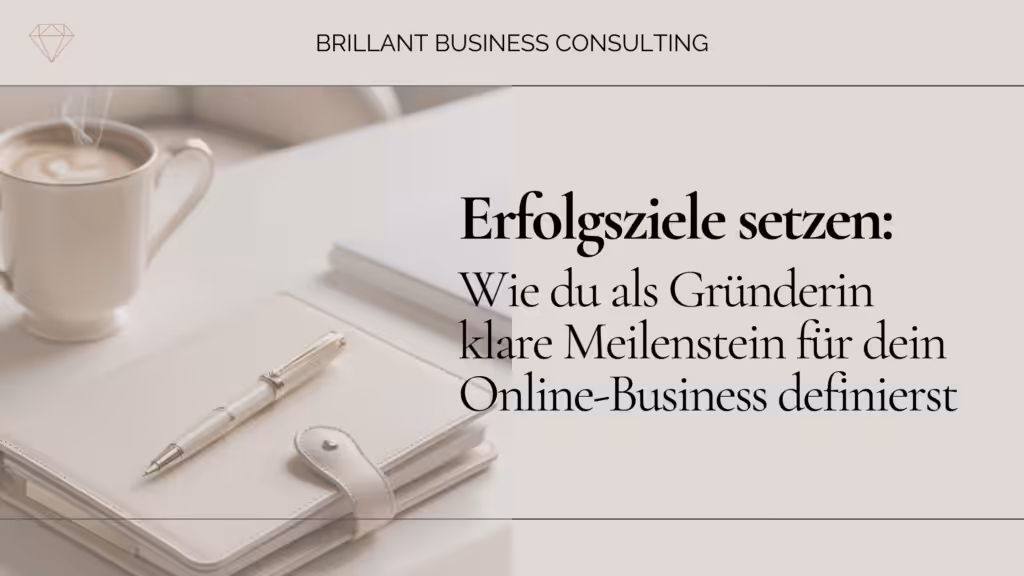 Blog-Cover zum Artikel Thema Erfolgsziele setzen für Gründerinnen